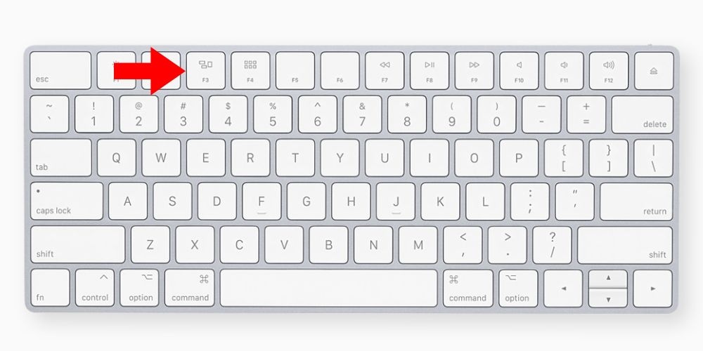 mac keyboard shortcut for mission control